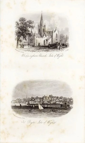 Gravure views isle of - of,
