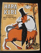 HARA KIRI n°8 Mai 1961 BE