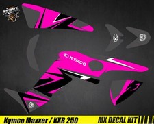 Kit Déco Quad pour / Atv Decal Kit for Kymco Maxxer / KRX 250 - Pink Attack