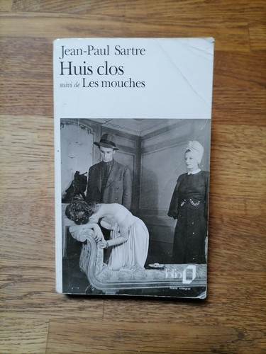Livre huit clos les mouches - clos,
