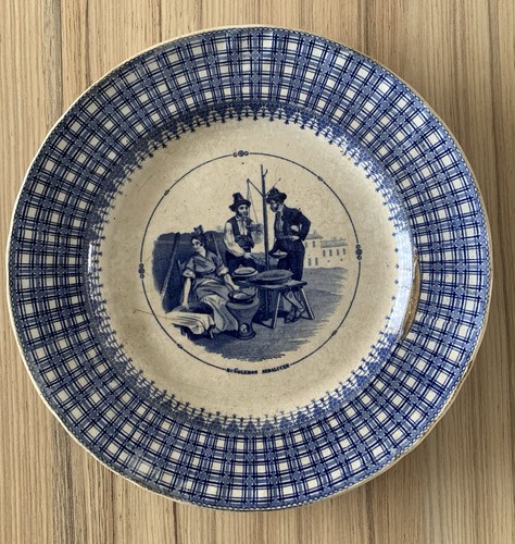Ancienne assiette parlante - ancienne,