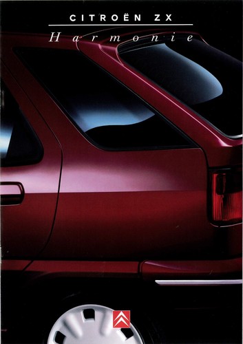 Catalogue brochure citroën - brochure, zx