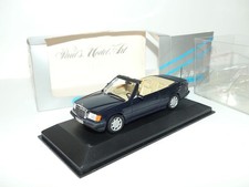 MERCEDES 300 CE 24 CABRIOLET Mitternachtsblau Bleu MINICHAMPS 1:43