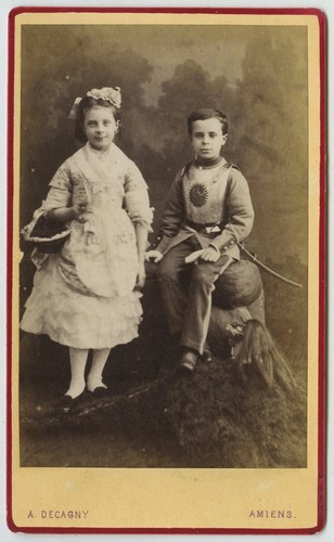 Cdv circa 1870 decagny à - a.,