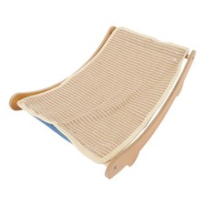 Cat Hammock Chair Scratch Resistant Wooden Cat Rest Lounge Bed Furniture