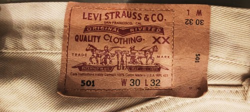 Levi 501 collector - made, in