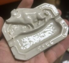 Efel wood stove old advertising ashtray boar stove