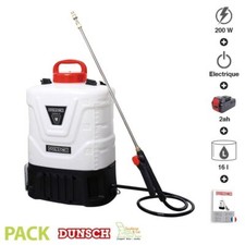 Pulvérisateur électrique 20 volts 16 litres à dos batterie 2Ah chargeur