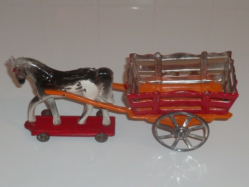 Ancienne charette son cheval - ancienne,