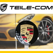 ORIGINAL Porsche 911 718 Cayenne Panamera Wheel Cover Concave/Black High Gloss