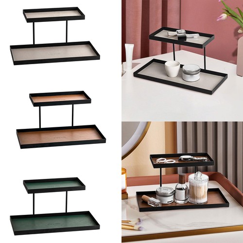 Plateau rangement double - plateau,