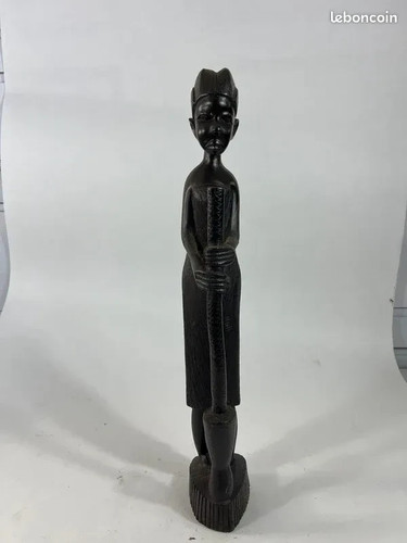 Sculpture africaine bois - sculpture,