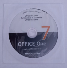 CD Office One 7 – English/French/Deutsch - Windows XP/Vista - ASUS - NEUF