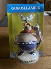 FIGURINE **  GUEUSELAMBIX BELGE ATLAS ASTERIX RESINE PLASTOY BLISTER Astérix 