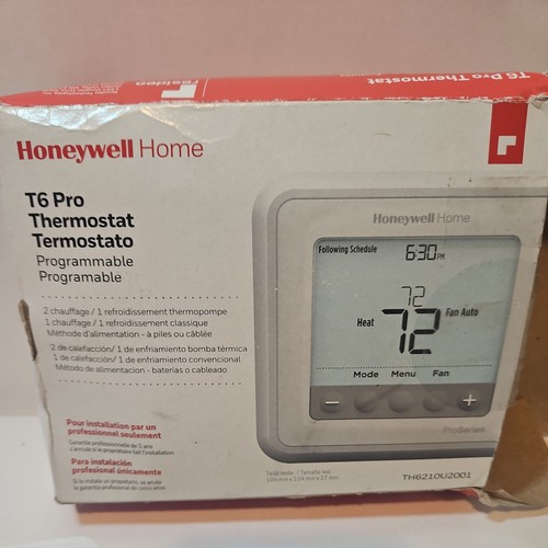 Honeywell pro programmable - t6,