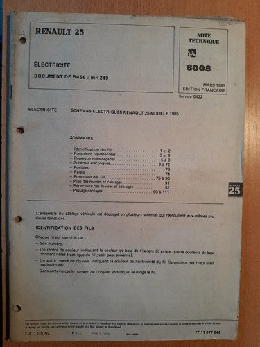 Schémas électriques renault - schémas,