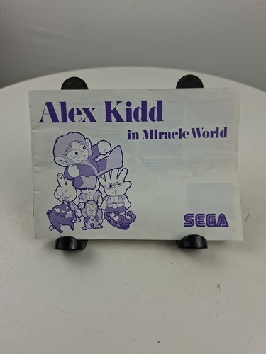 Sega master system - system, notice