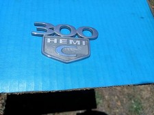Chrysler 300 C Hemi Rear Deck 2005-2010 Trunk Emblem Chrome OEM USED 