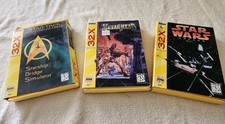 Metal Head, Star Trek Starfleet Academy, Star Wars Arcade Lot Sega 32X, 1995