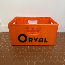 1 X caisse casier bac vide bière Orval trappiste