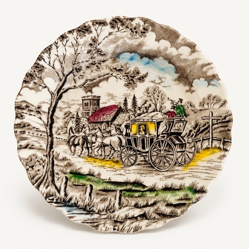 Assiette décorative vintage