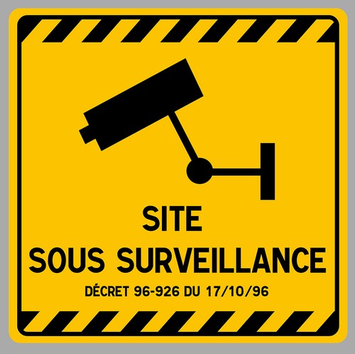 Site sous video surveillance - site,
