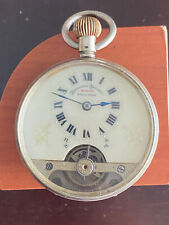 VINTAGE 46.70MM HEBDOMAS 8 DAYS EXPOSED BALANCE,GOOD BALANCE, BAD MAIN, .800