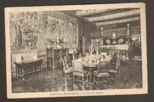 CHATEAU DE BRISSAC (49) DINING ROOM