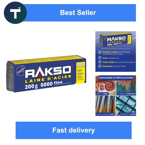 Rakso laine acier extra - laine, d'acier