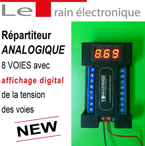 Répartiteur puissance avec - de,