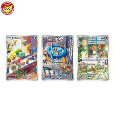 Trio Kanto Starter AR Special Deck Set Promo Shiny treasure ex Pokemon Indonesia