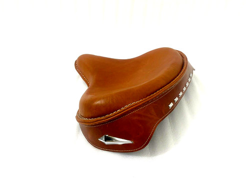 Jupe cuir marron harley - jupe,