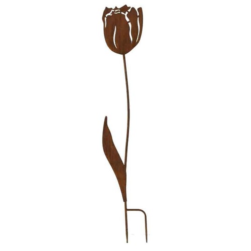 Tuteur jardin tulipe - , 19x1x90cm