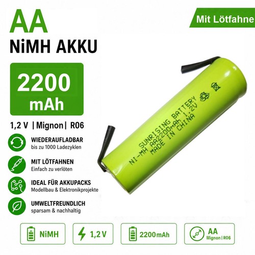Nimh 2200 mah - nimh, v