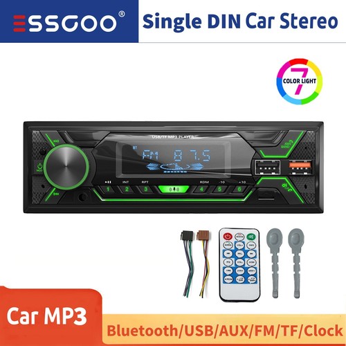Single din head unit - single, car