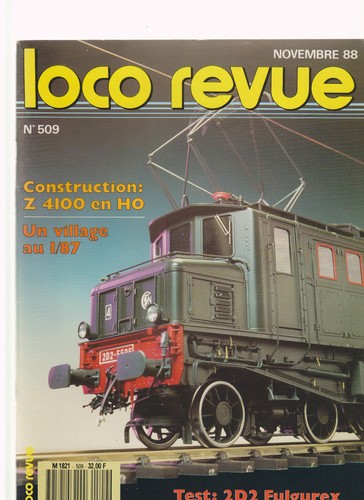 Loco revue 509 - loco, n°509