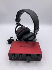 Focusrite Scarlett Solo Studio 4th Gen USB Audio Interface With Headphones