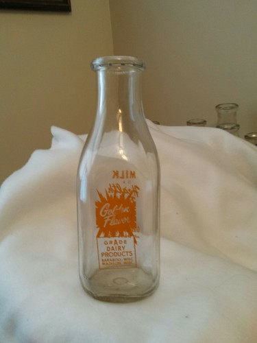 Vintage milk golden flavor - golden,