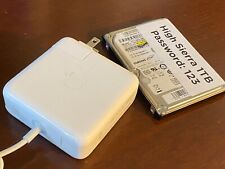 2 MEGA COMBO 250GB HDD w OS 10.13 HS for MacBook + Magsafe 1 Charger + 8GB RAM