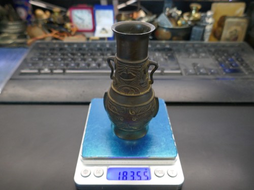 Petit vase bronze archaique - petit,