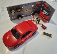 Playmobil 4321 Red Race Car and Tuning-Mechanical Workshop