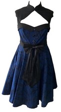 Bleu Noir 1950s Vintage Swing