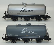 Lot de 2 wagons citernes 3