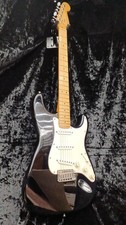 (Fender American) Standard Stratocaster Black USA 1993 Solid Electric Guitar MOD
