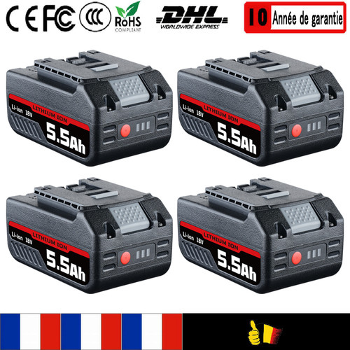 Batterie 5ah pour bosch 18v - batterie,