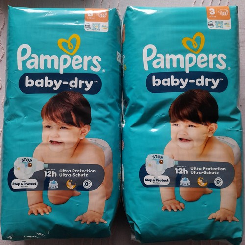 Lot 104 couches - , pampers