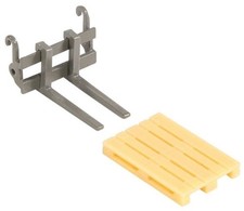 NZG, Fourche à palettes avec une palette pour ATLAS Weycor AR65e et 75e T, éc...