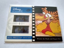 Disney Treasures Reel Piece of History PH8 Winnie the Pooh Rabbit Tigger card #c