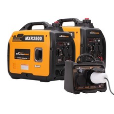 2*Générateur Inverter Silencieux groupe électrogène essence 3,3kw Kit parall