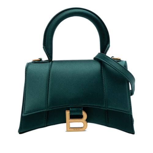 Balenciaga satin hourglass sac - balenciaga,